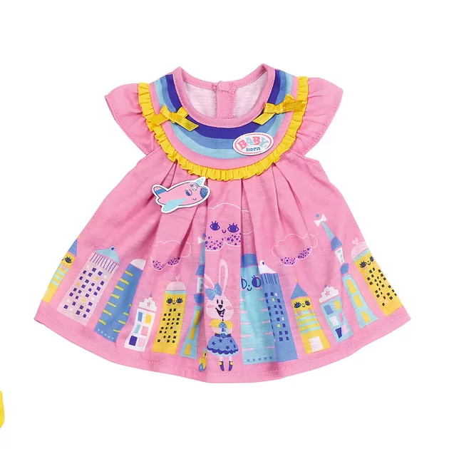 Одежда для куклы BABY born - Милое платье (розовое)