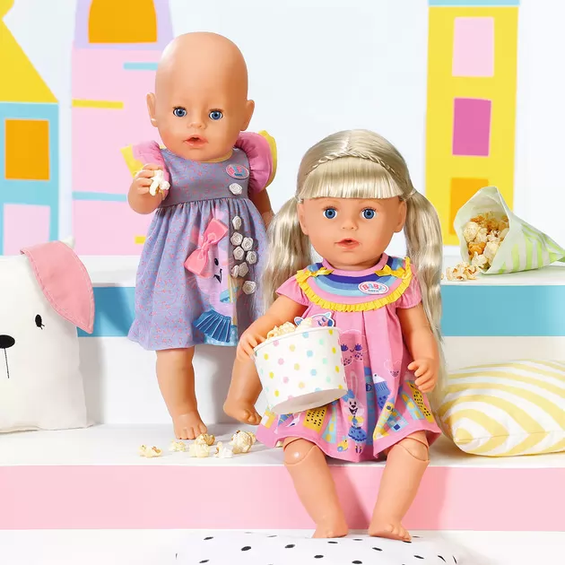 Одежда для куклы BABY born - Милое платье (фиолетовое)