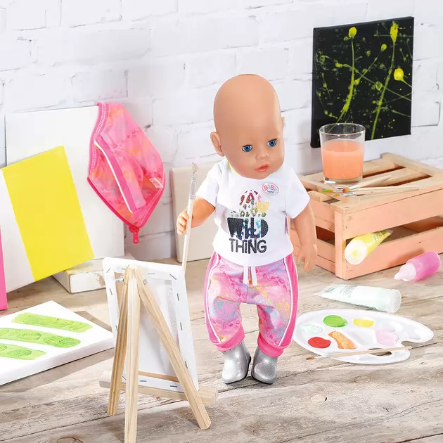 Набор одежды для куклы BABY born - Трендовый розовый