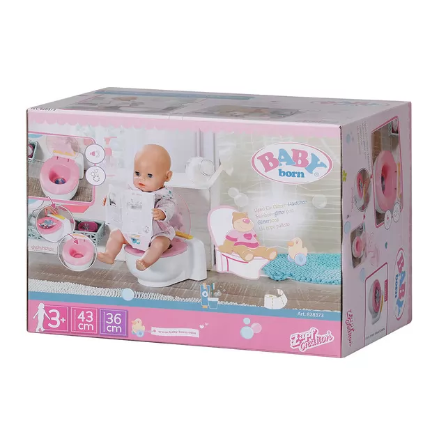 Интерактивный унитазик для куклы BABY born