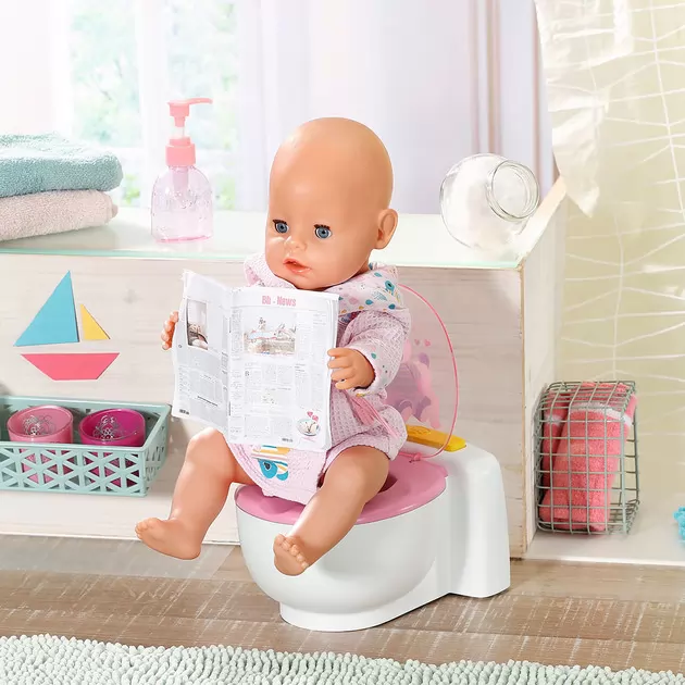 Интерактивный унитазик для куклы BABY born