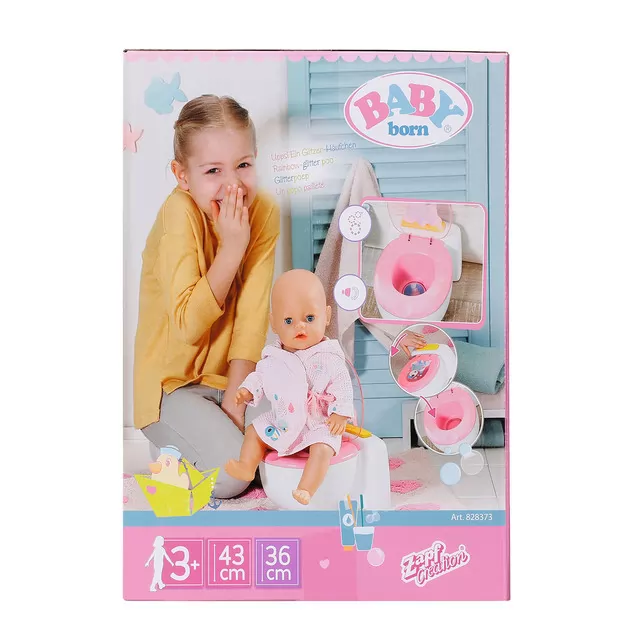 Интерактивный унитазик для куклы BABY born