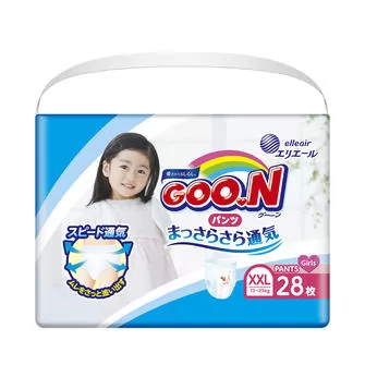 Трусики-Подгузники Goo.N Для Девочек (Xxl, 13-25 Кг) Коллекция 2018 года