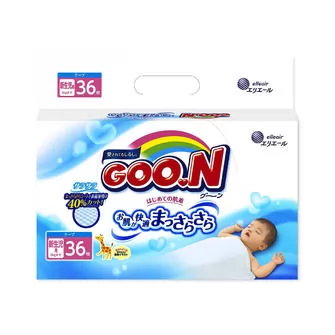 Подгузники Goo.N Для Новорожденных До 5 Кг (Размер Ss, На Липучках, Унисекс, 36 Шт) Коллекция 2018