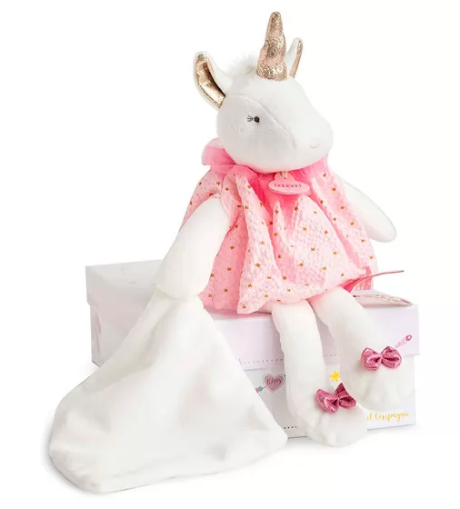 Мягкая игрушка Doudou – Единорог (26 cm) - DC3543_2.jpg - № 2