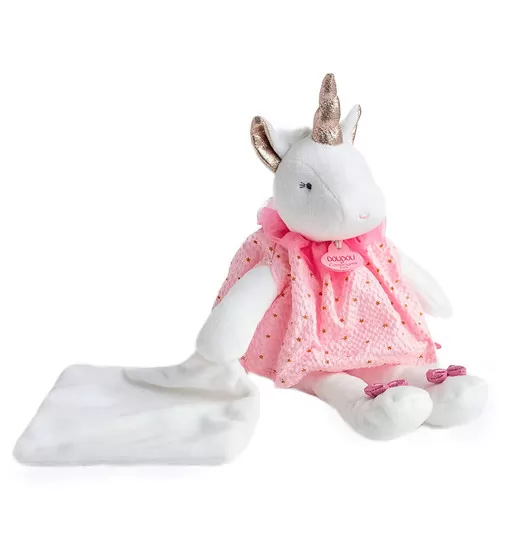 Мягкая игрушка Doudou – Единорог (26 cm) - DC3543_1.jpg - № 1