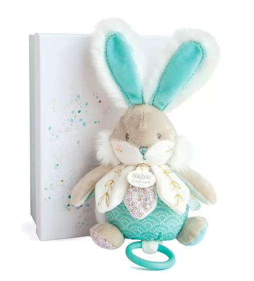 Музыкальная игрушка Doudou – Кролик мятный (20 cm) - DC3493_2.jpg - № 2