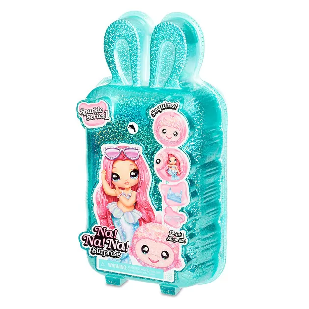 Игровой набор с куклой NA! NA! NA! SURPRISE серии Sparkle" S3 W1 – Криста Сплаш"
