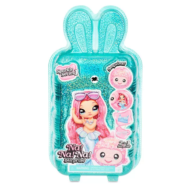 Игровой набор с куклой NA! NA! NA! SURPRISE серии Sparkle" S3 W1 – Беки Бакенир"