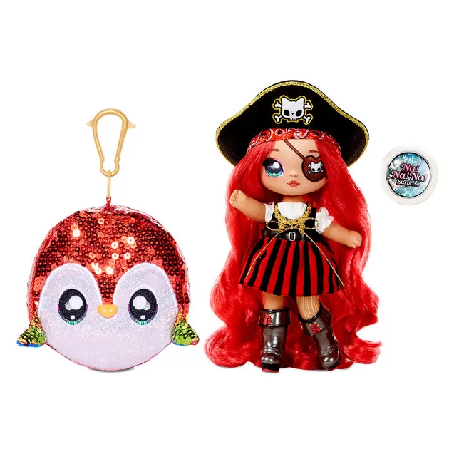 Игровой набор с куклой NA! NA! NA! SURPRISE серии Sparkle" S3 W1 – Беки Бакенир"