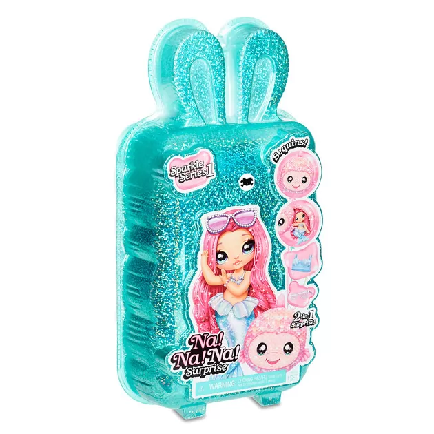 Игровой набор с куклой NA! NA! NA! SURPRISE серии Sparkle" S3 W1 – Беки Бакенир"