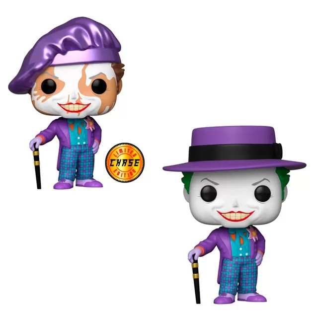 Игровая фигурка Funko POP! cерии Batman 1989" - JOKER WITH HAT WITH CHASE"