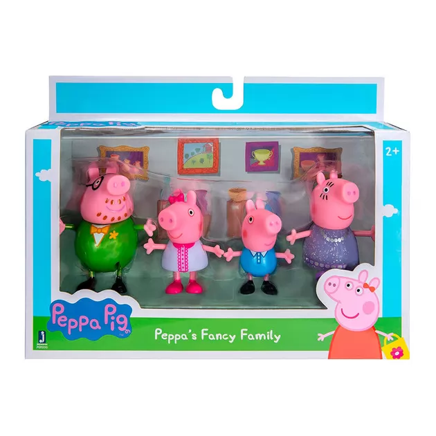 Набор фигурок Peppa - Большая семья Пеппы, праздник
