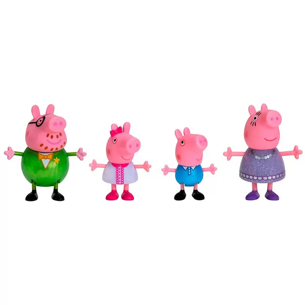 Набор фигурок Peppa - Большая семья Пеппы, праздник