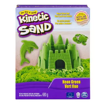 Песок Для Детского Творчества - Kinetic Sand Color (Зеленый)