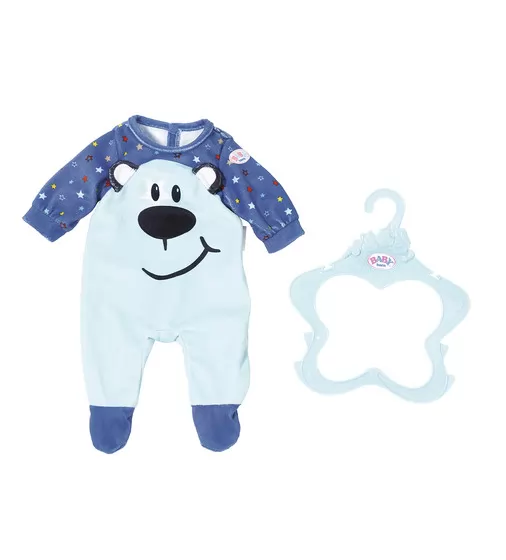 Одежда для куклы BABY BORN - СТИЛЬНЫЙ КОМБИНЕЗОН (голубой) - 824566-2_1.jpg - № 1