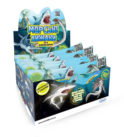 Стретч-игрушкаввидеживотного - Морские хищники. Эра динозавров (12 шт., в дисплее) - T132-2018-CDU_1.jpg - № 1