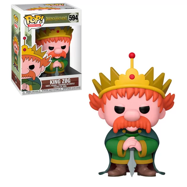 Игровая фигурка Funko POP! серии Disenchantment" - KING ZOG"