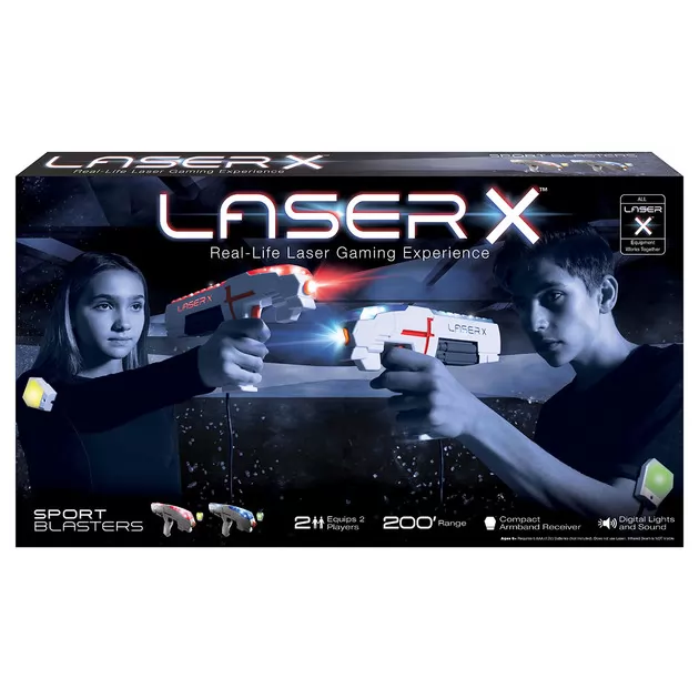 Игровой набор для лазерных боев - Laser X Sport для двух игроков