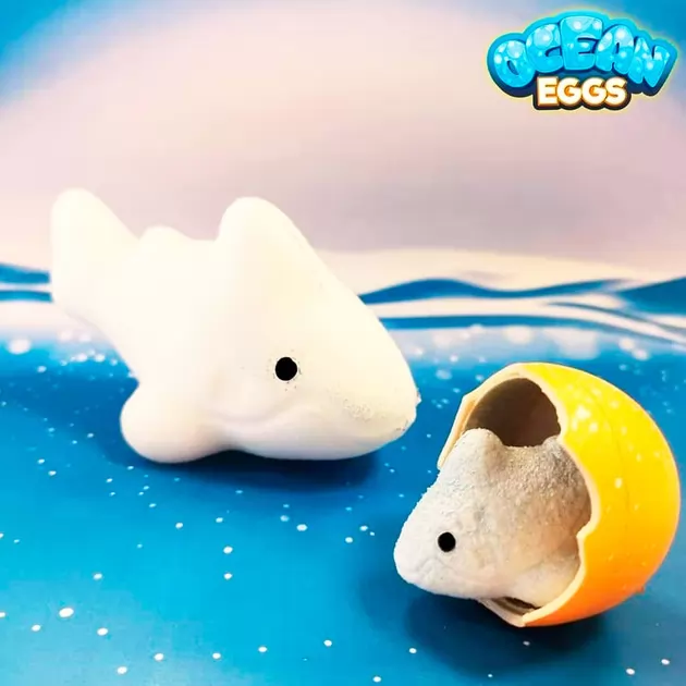 Растущая игрушка в яйце «Ocean Eggs» - Повелители океанов и морей