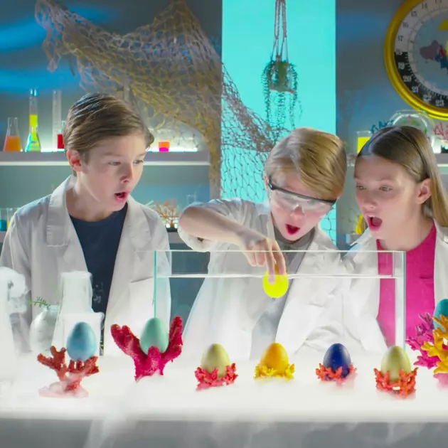 Растущая игрушка в яйце «Ocean Eggs» - Повелители океанов и морей