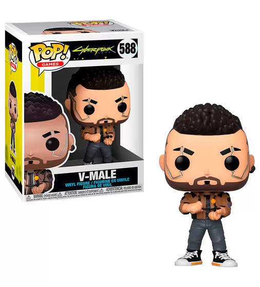 Игровая фигурка Funko POP! серии Cyberpunk 2077" - Ви-мужчина" - 47159_2.jpg - № 2