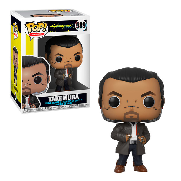 Игровая фигурка Funko POP! серии Cyberpunk 2077" - Такемура"