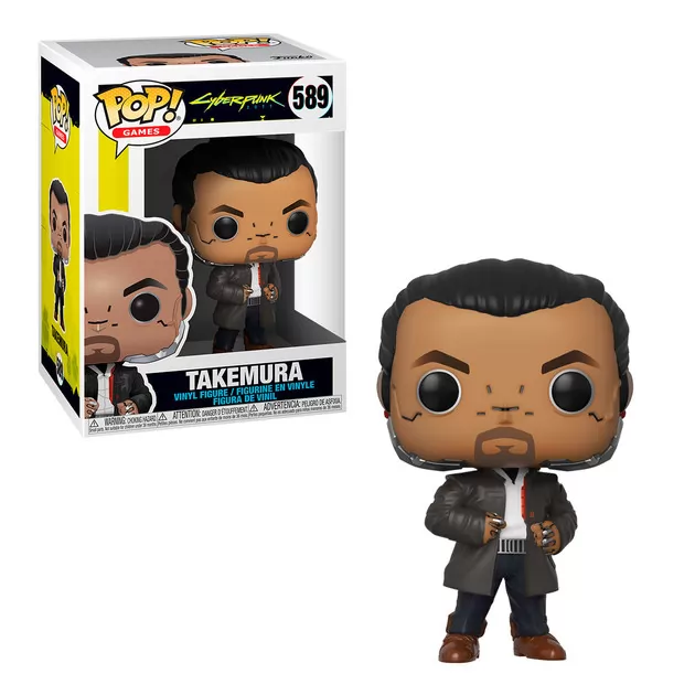Игровая фигурка Funko POP! серии Cyberpunk 2077" - Такемура"