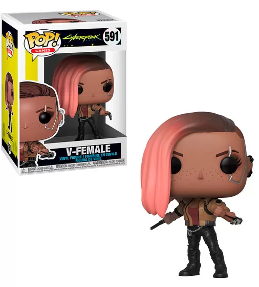 Игровая фигурка Funko POP! серии Cyberpunk 2077" - Ви-женщина" - 47510_2.jpg - № 2