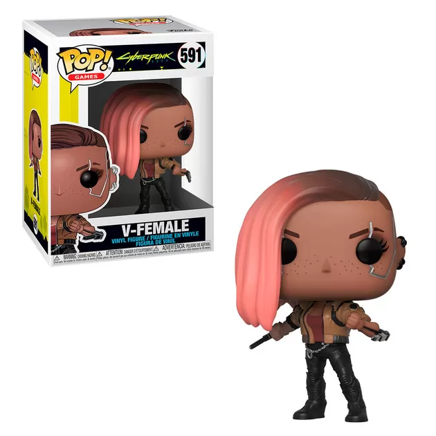 Игровая фигурка Funko POP! серии Cyberpunk 2077" - Ви-женщина"