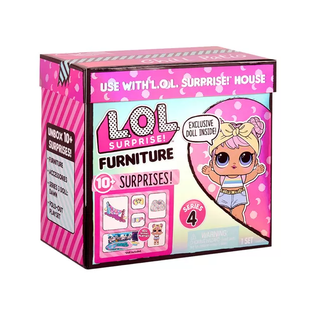 Игровой набор с куклой L.O.L. Surprise! серии Furniture" - Леди-Релакс"