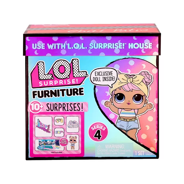 Игровой набор с куклой L.O.L. Surprise! серии Furniture" - Леди-Релакс"