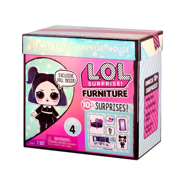 Игровой набор с куклой L.O.L. Surprise! серии Furniture" - Леди-Сумерки"