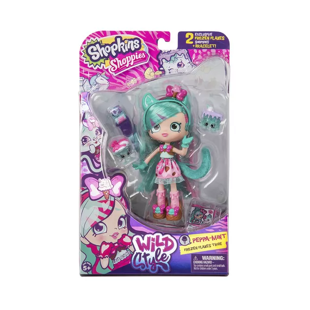 Кукла Shopkins Shoppies S9 Серии Wild Style -  Зимняя Минти