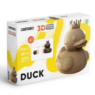 Puzzle 3D Kaczka