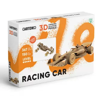 Puzzle 3D Samochód wyścigowy